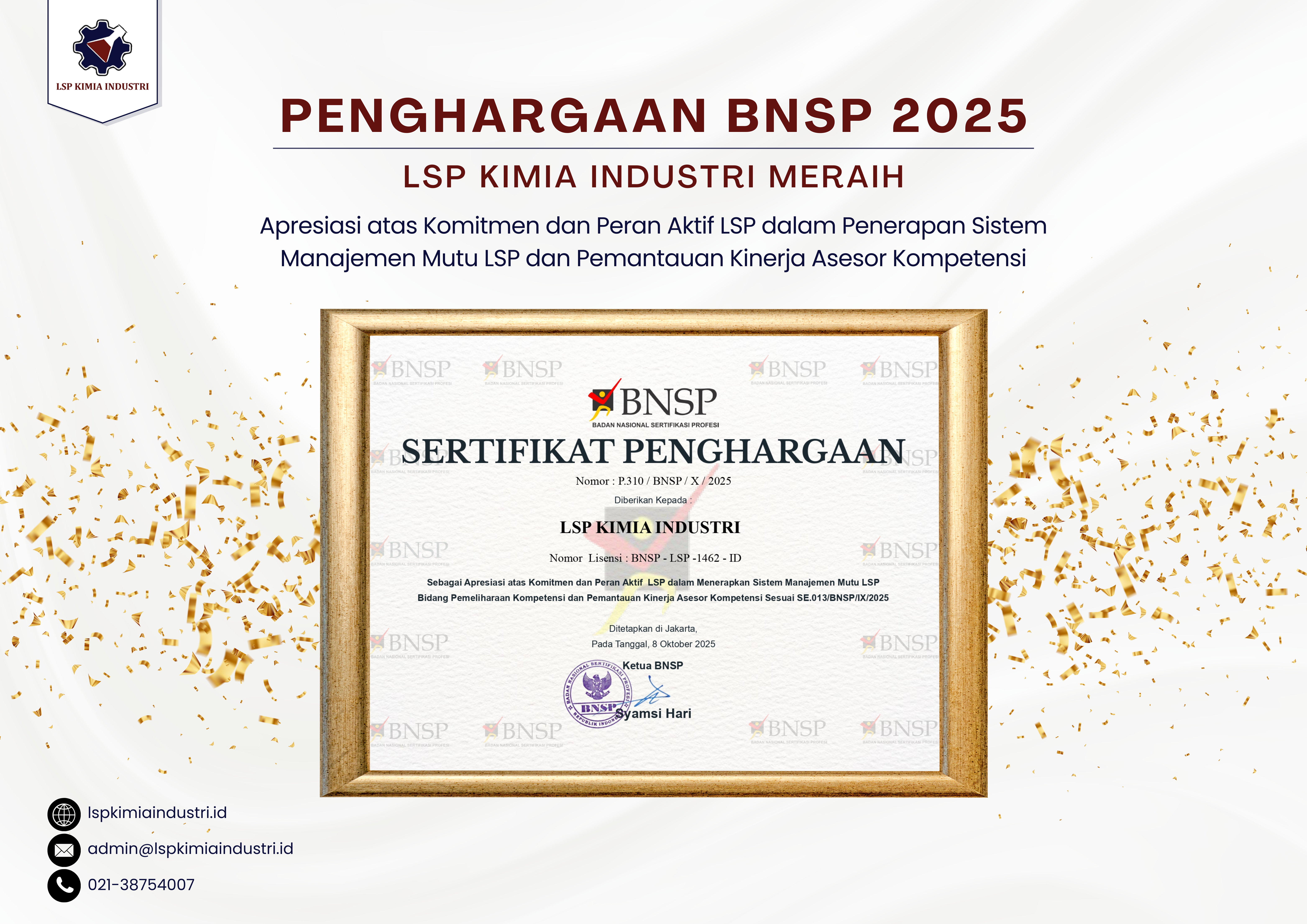 LSP KIMIA INDUSTRI