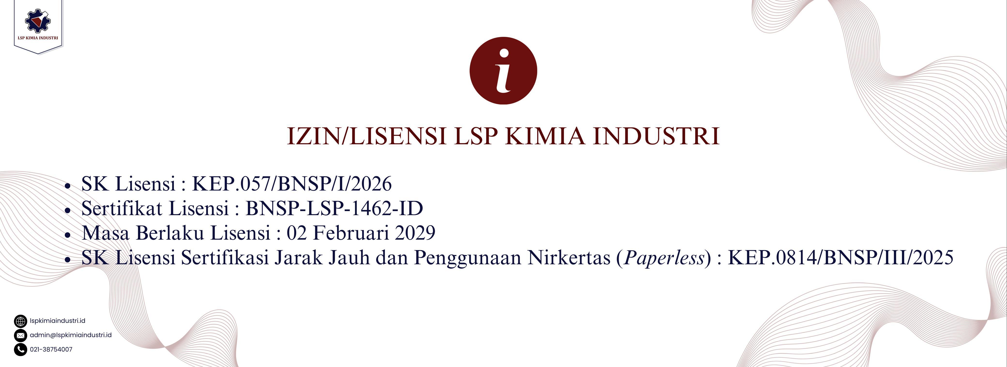 LSP KIMIA INDUSTRI